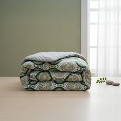 Verdant Medallion Reversible Comforter